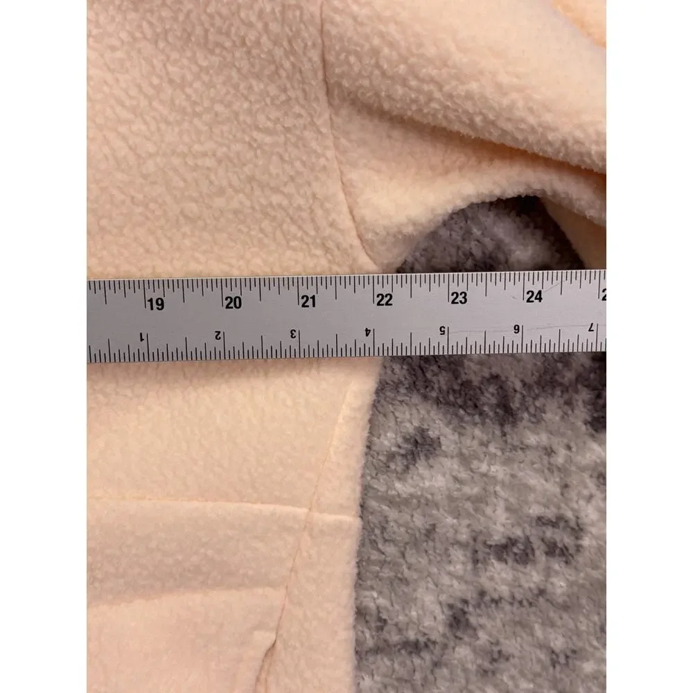 Rhone Aloftfleece Jacket XS Womens Full Zip Cream Hooded
